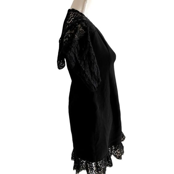 Black Lace Dress Size Medium - Picture 5 of 6
